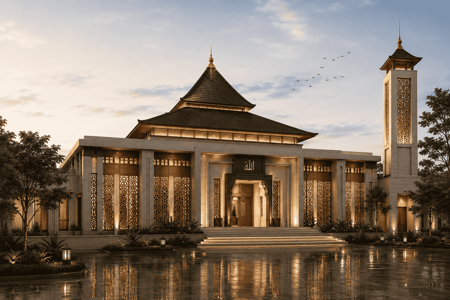 Desain Tempat Ibadah Surabaya - Go Arsitek