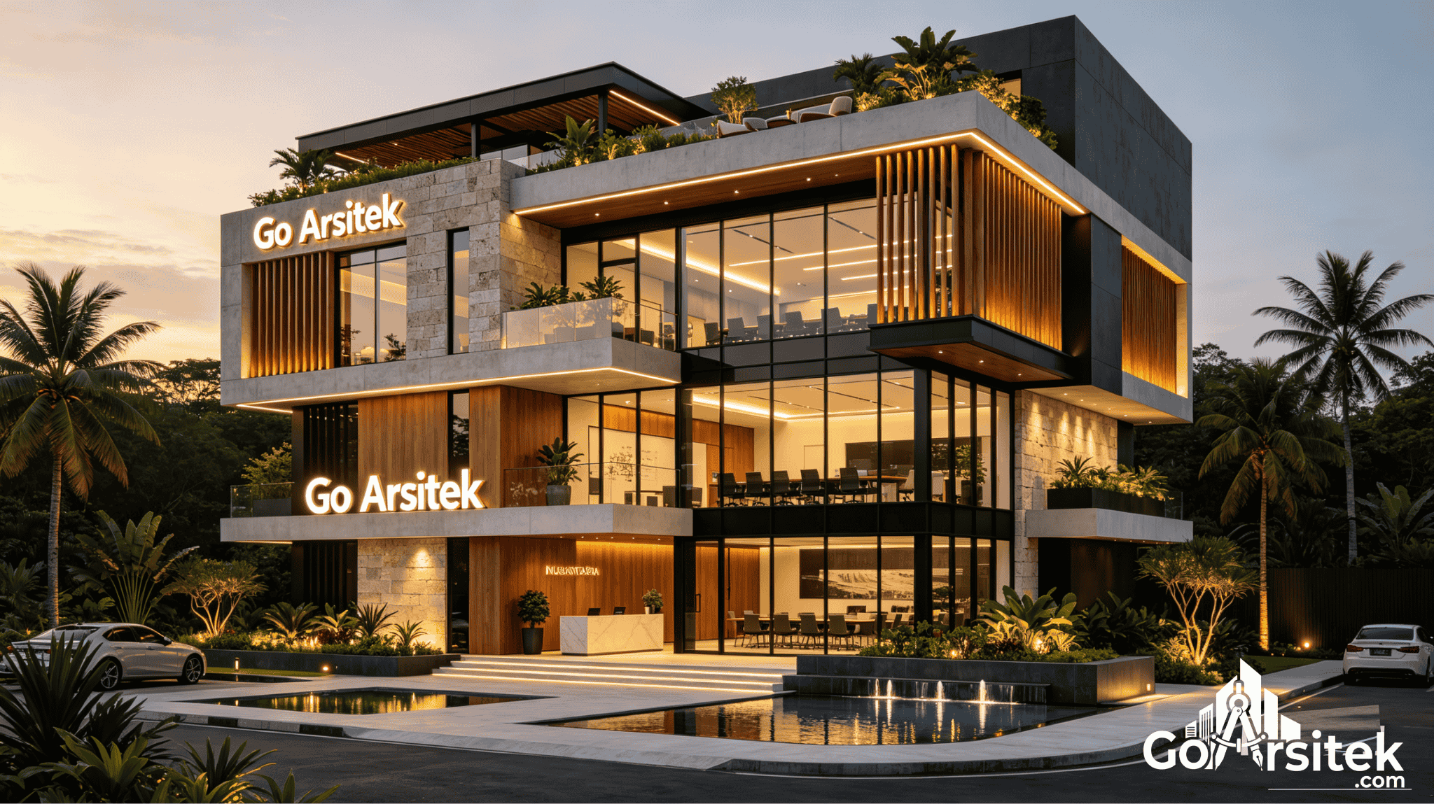 Desain Kantor Sidoarjo - Go Arsitek