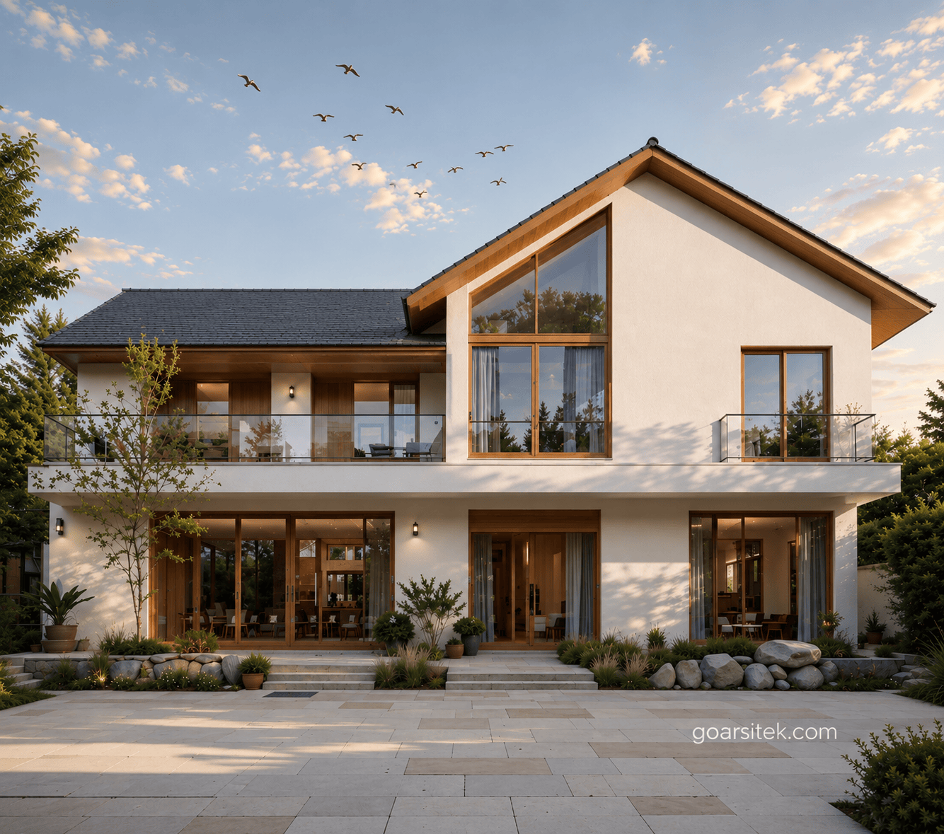 Desain Rumah Japandi Modern