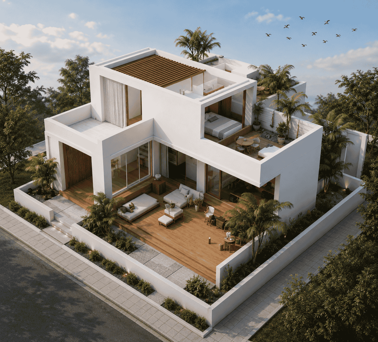 Desain Villa Indonesia