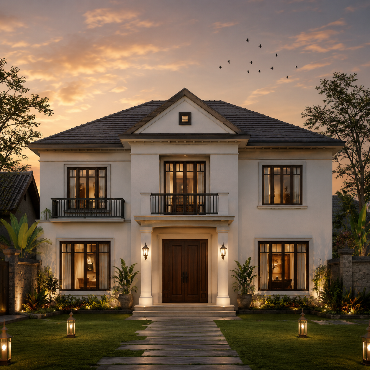 Desain Rumah Modern Minimalis Karimun