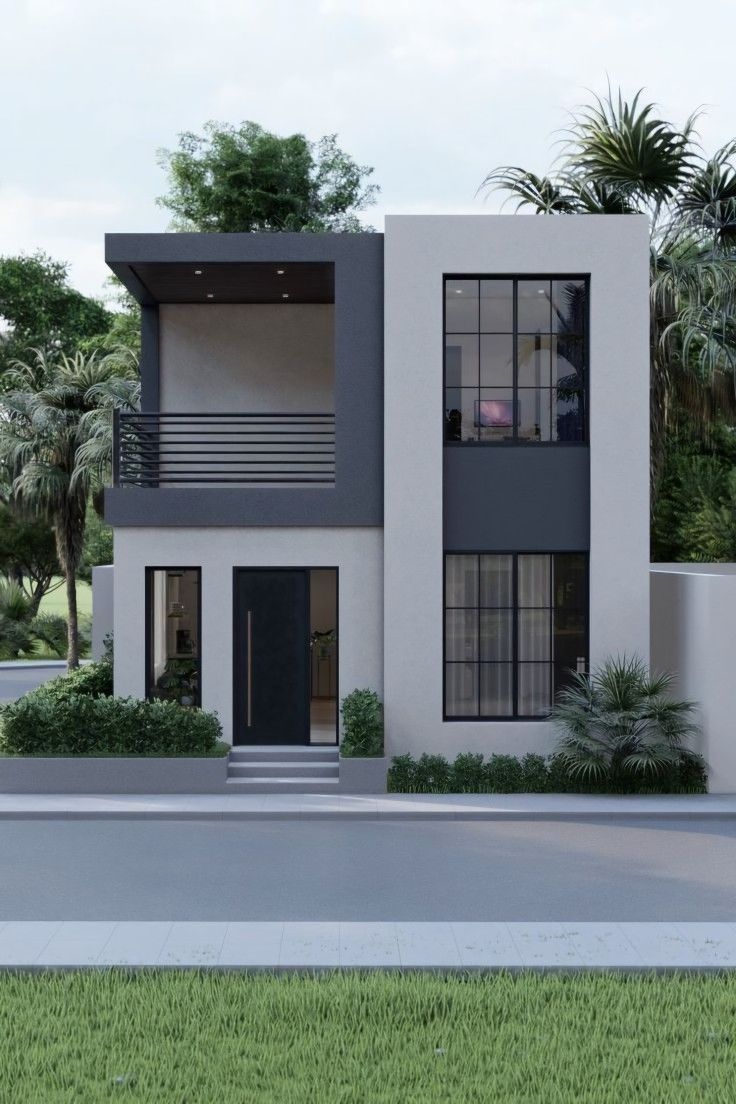 Inspirasi desain villa mewah minimalis