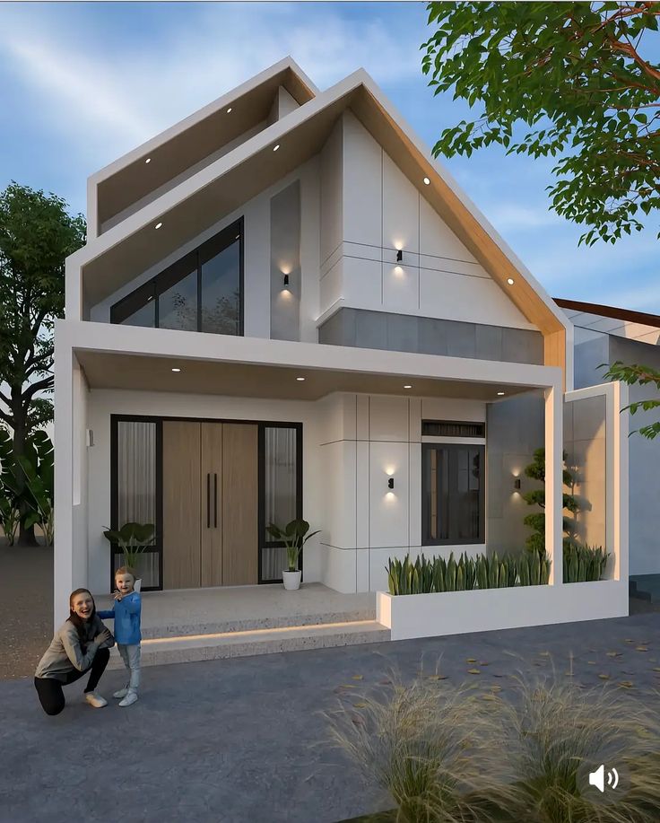 Inspirasi desain villa mewah minimalis