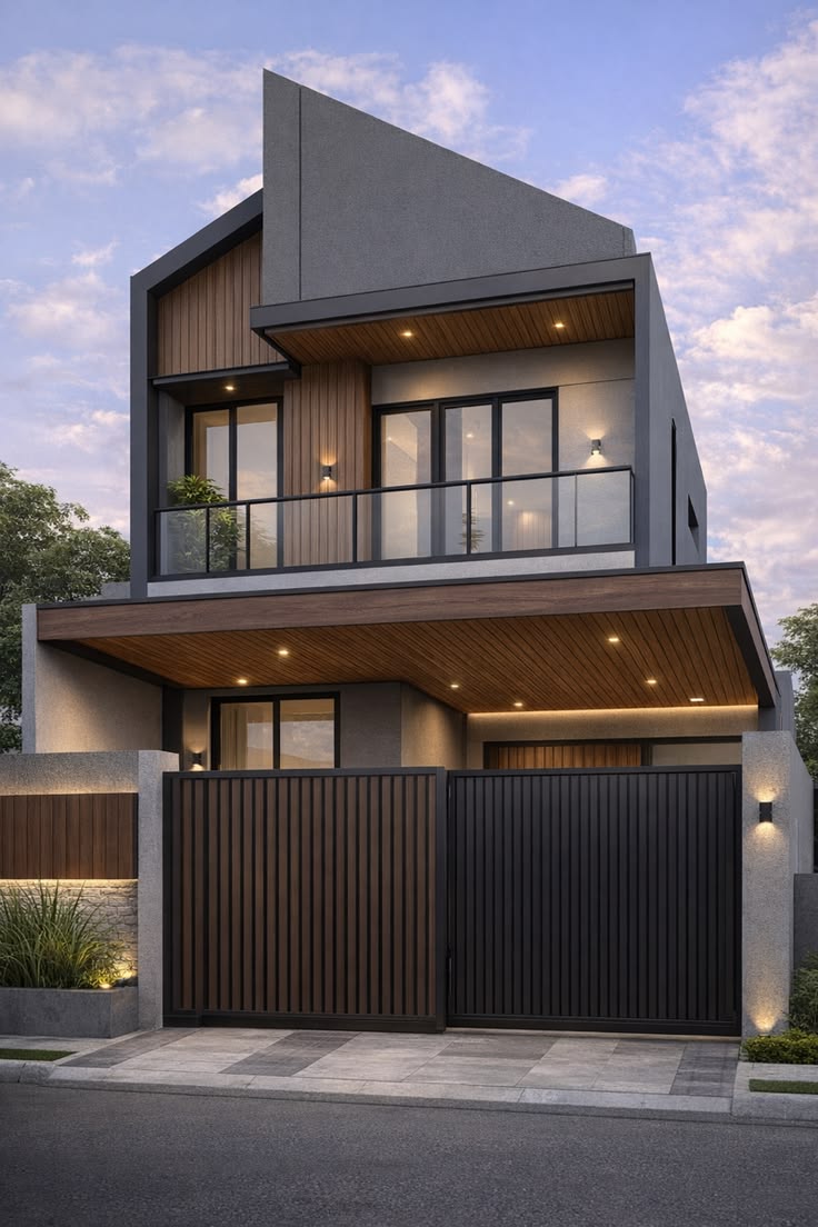 Inspirasi desain villa mewah minimalis