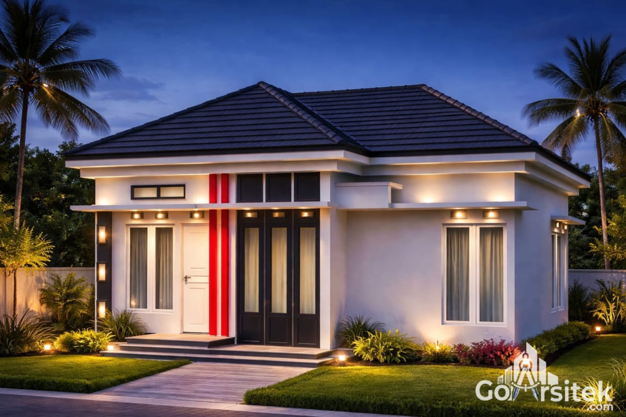 Desain gedung modern